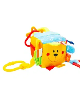 Hračky BABY MIX - Interaktivní hračka kostka ZOO