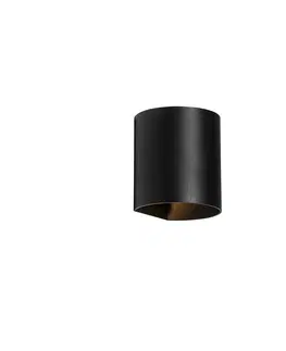Nastenna svitidla Chytré nástěnné svítidlo černé včetně WiFi G9 - Sabbio