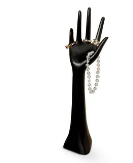 Šperkovnice DekorStyle Stojan na šperky Hand 32 cm černý
