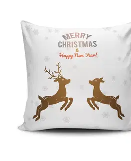 Polštářky a polštáře Dekorační polštářek CHRISTMAS 43 cm polyester-bavlna
