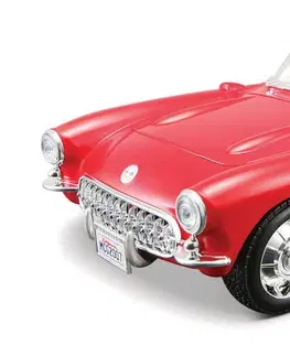 Hračky MAISTO - MODEL KITS, ASSEMBLY LINE, 1957 Corvette, 1:24