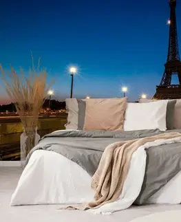 Samolepící tapety Samolepící fototapeta Eiffelova věž v noci