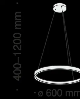 LED lustry a závěsná svítidla MAYTONI Závěsné svítidlo Rim MOD058PL-L32BS4K