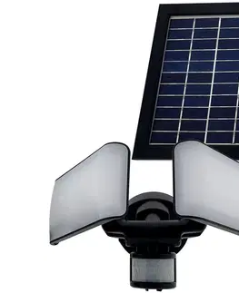 Zahradní lampy  LED Solární venkovní reflektor se senzorem LED/20W/5,5V IP44 