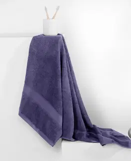 Ručníky Ručník DecoKing BAMBY fialový, velikost 50x100