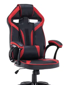 Kancelářské židle TP Living Herní židle Drift červená