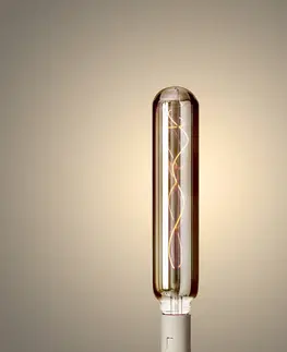 Stmívatelné LED žárovky Lucande Lucande LED žárovka E27 Ø 6cm 4W 1800K titanium