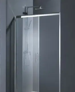 Sprchové kouty HOPA Sprchové dveře ESTRELA BARVA rámu Chrom/Leštěný hliník (ALU), Rozměr A 130 cm, Směr zavírání Pravé (DX), Výplň Čiré bezpečnostní sklo 6 mm BCESTR13CCP