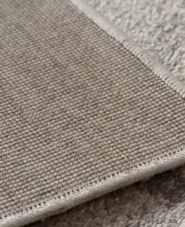 Koberce a koberečky Dywany Lusczow Kusový koberec SOFT ROMBY krémovo-béžový, velikost 80x150