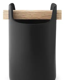 Kuchyňské stěrky EVA SOLO Multifunkční box s dřevěnou rukojetí černý
