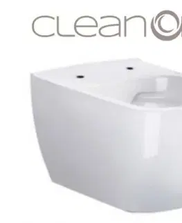 WC sedátka předstěnový instalační systém bez tlačítka + WC CERSANIT VIRGO CLEANON + SEDÁTKO H895652 X ME1