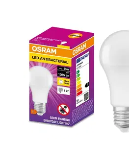 LED osvětlení Osram LED Antibakteriální žárovka A75 E27/10W/230V 2700K - Osram 