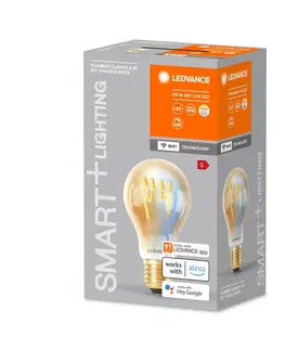 Chytré žárovky LEDVANCE SMART+ LEDVANCE SMART+ WiFi E27 6W Classic zlatá 822-850