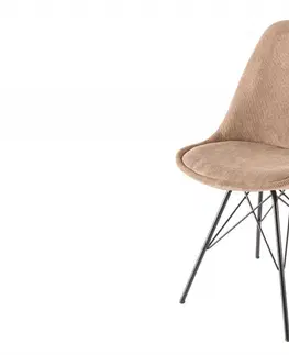 Židle Jídelní židle 4 ks IKAROS Dekorhome Zelená