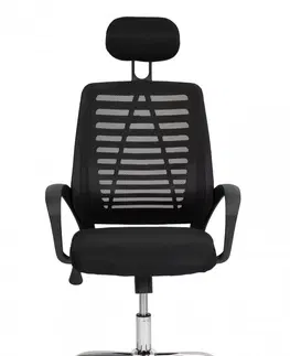 Kancelářské židle MODERNHOME Otočná kancelářská židle Richard černá