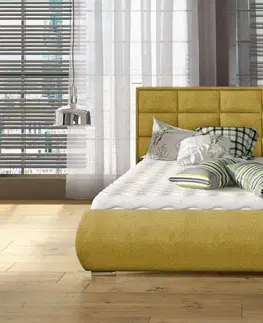 Designové postele Confy Designová postel Carmelo 160 x 200 - různé barvy