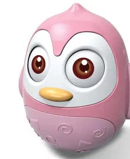 Hračky BAYO - Kývací hračka tučňák pink