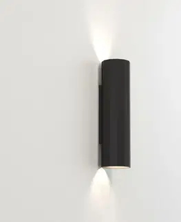 Moderní nástěnná svítidla ASTRO nástěnné svítidlo Hashira 300 2x6W GU10 černá 1442001
