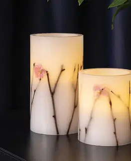 LED svíčky Pauleen Pauleen Shiny Blossom Candle LED svíčka sada 2 ks
