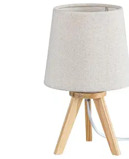 Lampy Rabalux Rabalux 2068 - Stolní lampa LYCHEE 1xE14/25W/230V béžová 