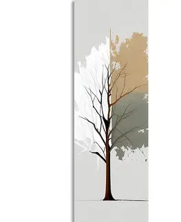 Obrazy stromy a listy Obraz zajímavý minimalistický strom