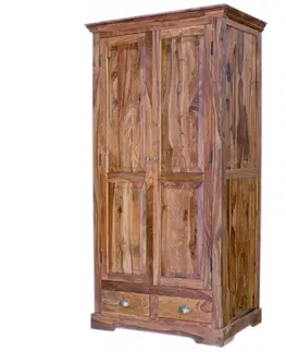 Šatní skříně Skříň 120x200x60 z indického masivu palisandr / sheesham