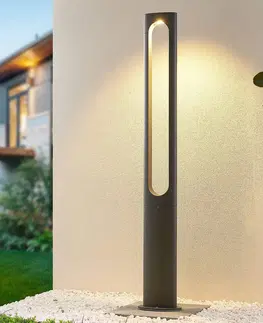 Pouliční osvětlení Lucande Lucande Dovino LED stožárové svítidlo, 150 cm
