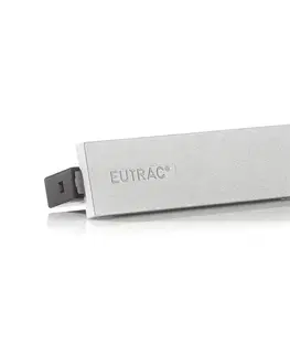 Svítidla pro 3fázový kolejnicový systém Eutrac 3fázový centrální podavač Eutrac, stříbrný