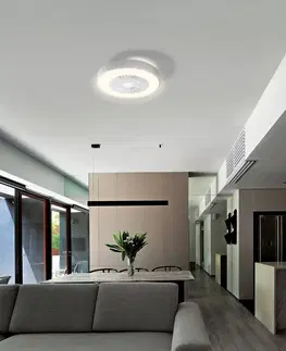 Stropní ventilátory se světlem LEDVANCE SMART+ LEDVANCE SMART + WiFi stropní ventilátor Cylinder