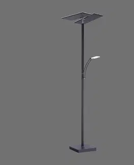 Stojací lampy Paul Neuhaus LED stojací lampa Artur, antracit, stmívatelná CCT