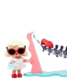 Hračky panenky MGA - L.O.L. Surprise! Nábytek s panenkou, série 6 - Prázdninová pohoda & Leading Baby