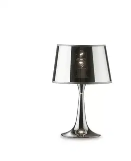 Lampy na noční stolek Ideal Lux LONDON TL1 SMALL NERO - 110554