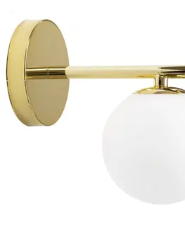 Svítidla TooLight Nástěnná lampa Ball III zlatá