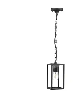 Zahradní lampy  Venkovní lustr MALMO 1xE27/15W/230V černá IP44 