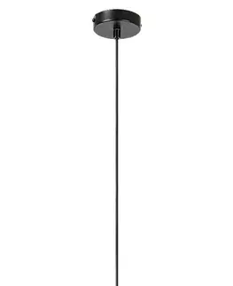 Designová závěsná svítidla Rabalux závěsné svítidlo Norena E27 1x MAX 60W matná černá 5086