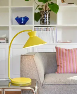 Designové stolní lampy NORDLUX Dial stolní lampa žlutá 2213385026