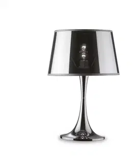 Lampy na noční stolek Ideal Lux LONDON TL1 BIG NERO - 110455