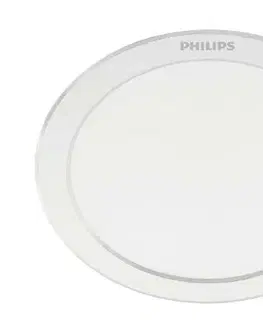 Bodovky do podhledu na 230V LED Stropní podhledové svítidlo Philips DIAMOND 8719514250147 13W 1100lm 4000K IP20 14cm bílé