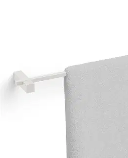 Koupelnový nábytek držák na ručníky nerezový bílý 66 cm carvo Zack