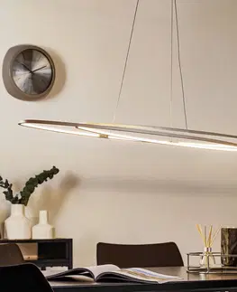 Závěsná světla BOPP Bopp Flair - oválné závěsné světlo LED, hliník