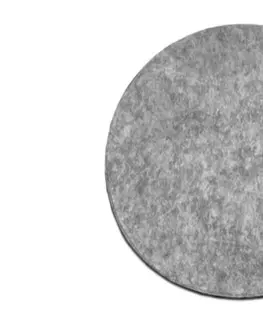 Koberce a koberečky Dywany Lusczow Kulatý koberec SERENADE Graib šedý, velikost kruh 100