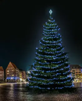 Sady na stromy DecoLED LED světelná sada na vánoční stromy vysoké 21-23 m, modrá
