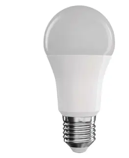 LED žárovky EMOS Chytrá LED žárovka GoSmart A60 / E27 / 9 W (60 W) / 806 lm / RGB / stmívatelná / Zigbee ZQZ514R
