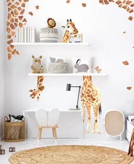 Samolepky na zeď Samolepky na zeď - Hravá žirafa