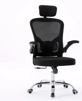 Kancelářské židle TP Living Kancelářská židle Derax černá