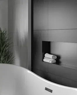 Koupelnový nábytek Mexen X-Wall-NR 90 x 30 cm, Černá