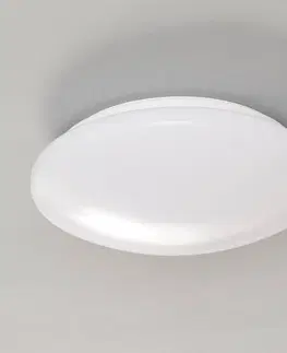 Stropní svítidla s čidlem pohybu Reality Leuchten LED stropní svítidlo Pollux, senzor pohybu, Ø 27cm