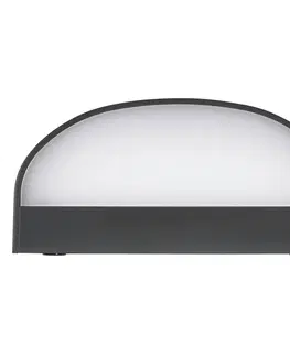 Venkovní nástěnná svítidla LEDVANCE LEDVANCE LED venkovní nástěnné svítidlo Endura Style Ilay, tmavě šedé