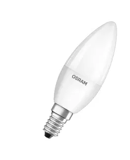LED žárovky OSRAM OSRAM LED svíčka E14 4,9W Base CL B40 840 mat 3ks