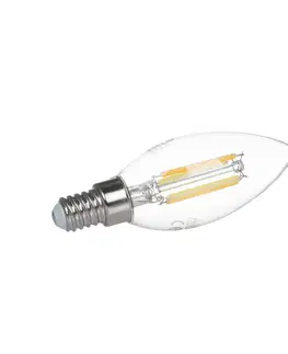 Chytré žárovky LUUMR LUUMR Smart LED žárovka čirá E14 4,2W Tuya WLAN CCT